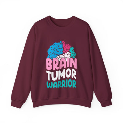 Brain Tumor Warrior Crewneck Sweatshirt