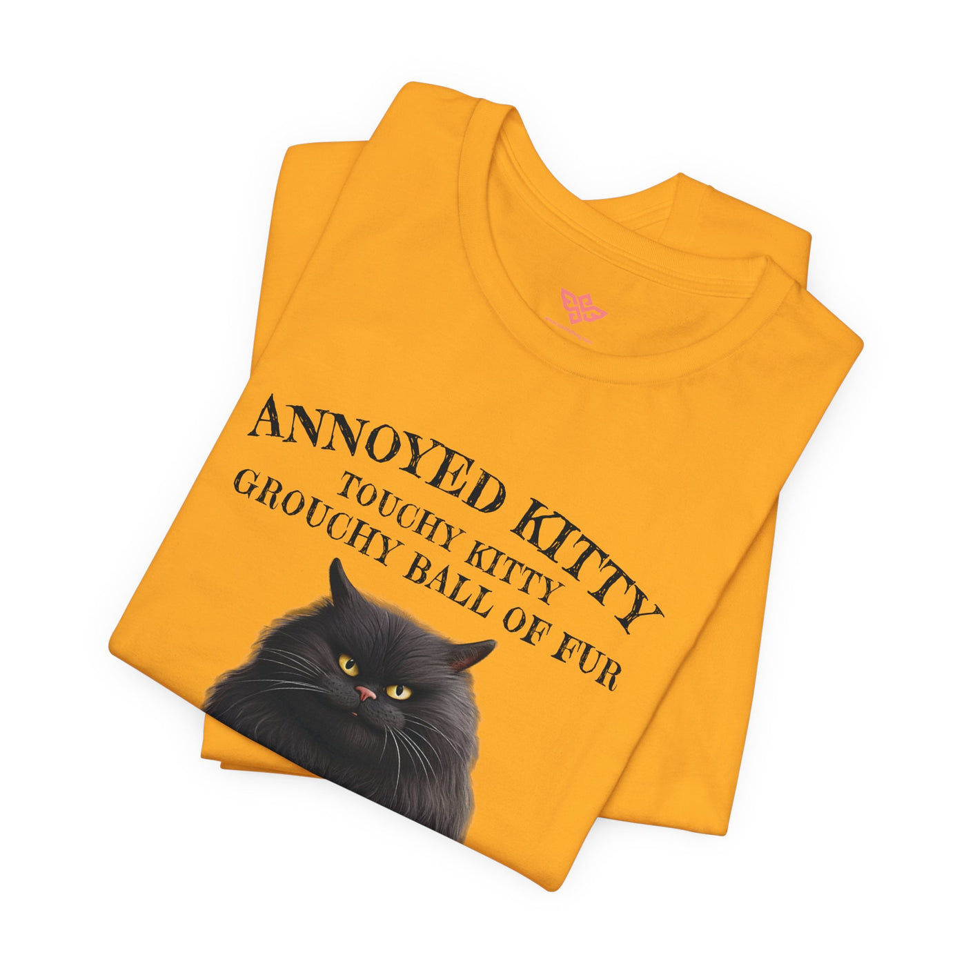 Annoyed Kitty Short Sleeve Tee