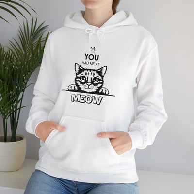 Meow Hooded Sweatshirt