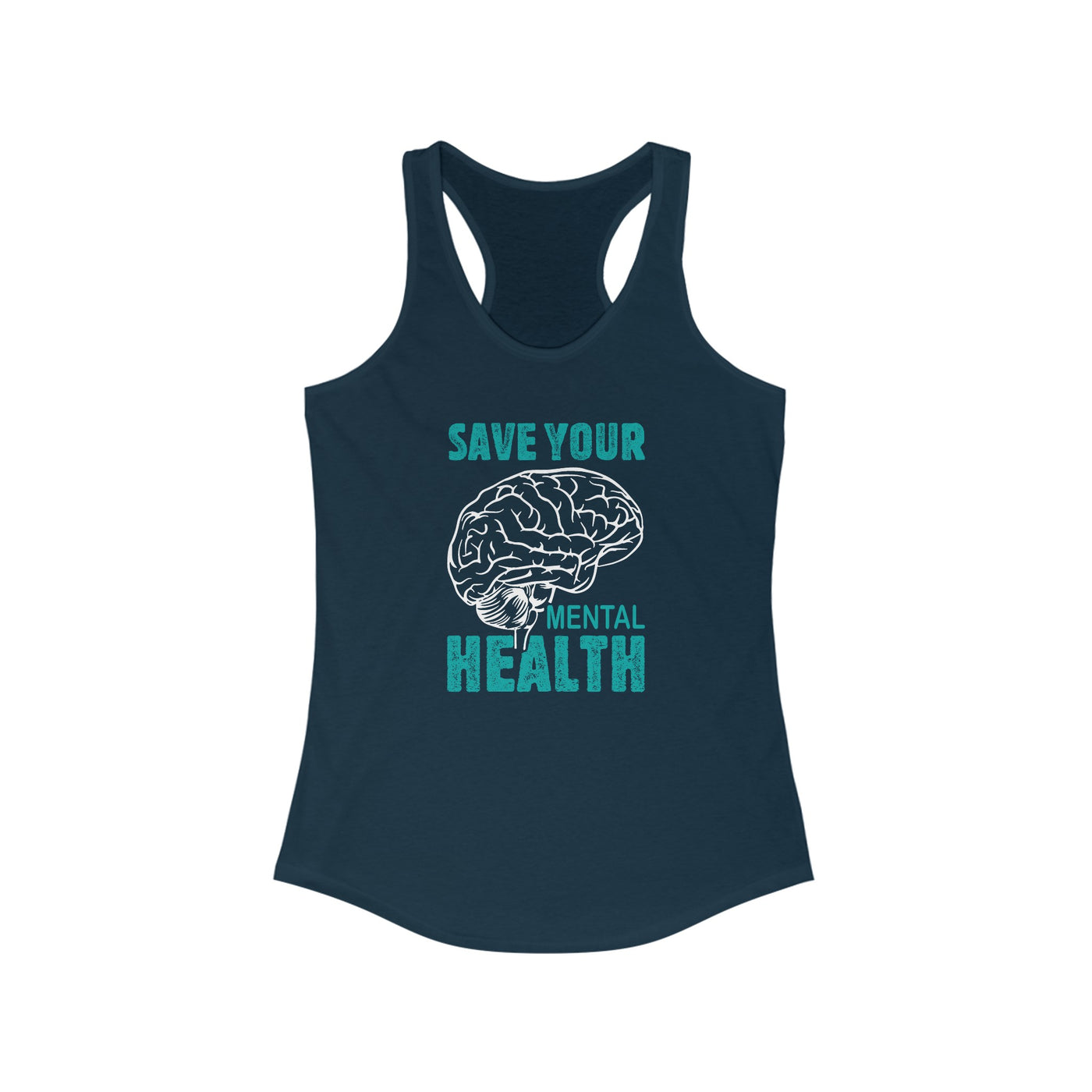 Save your mental health Racerback Tank