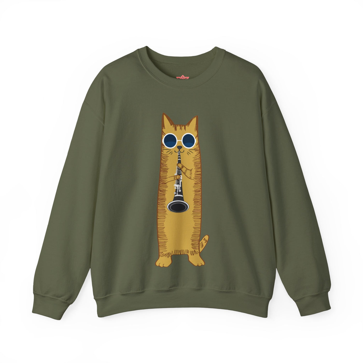 Cat Crewneck Sweatshirt