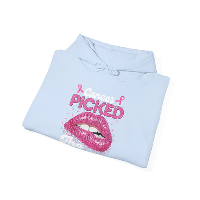 CANCER-PICKED Hooded Sweatshirt