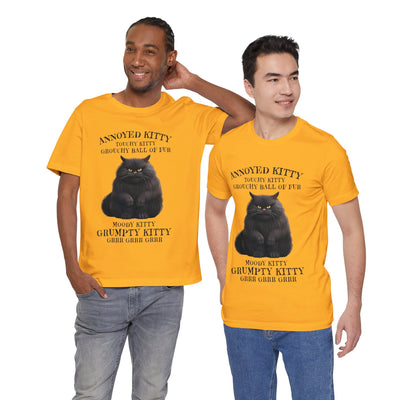 Annoyed Kitty Short Sleeve Tee