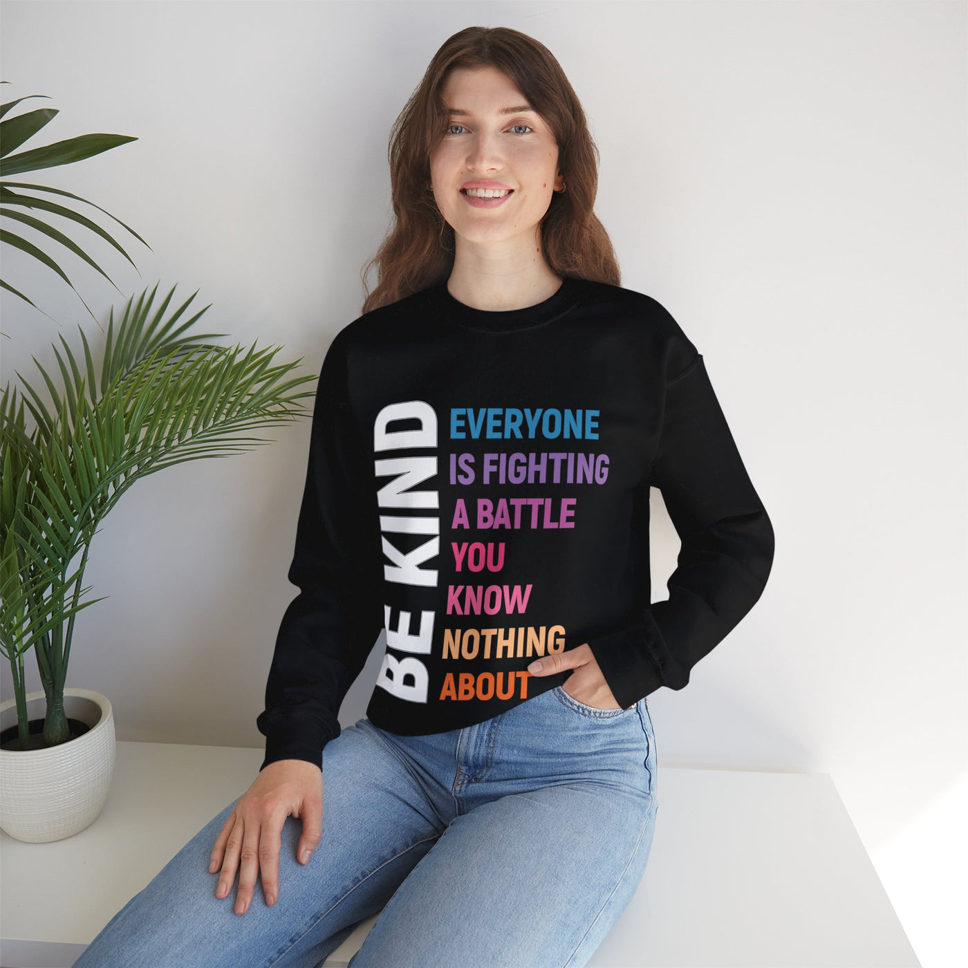 Be kind Crewneck Sweatshirt