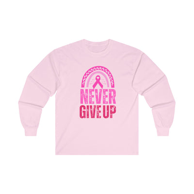 Never Give Up Long Sleeve Tee