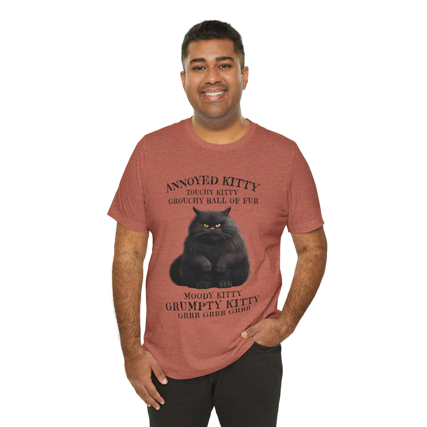 Annoyed Kitty Short Sleeve Tee