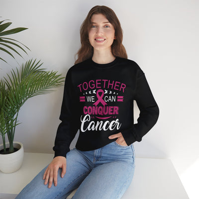 We Can Conquer Short Crewneck Sweatshirt