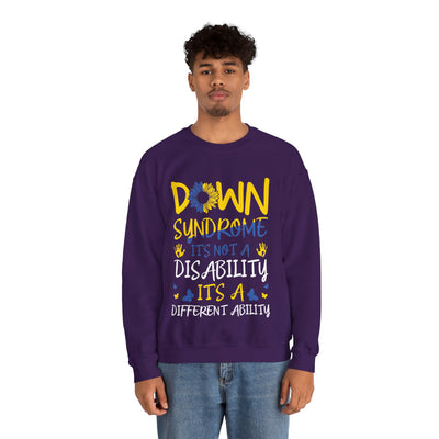 DOWN SUNDROME Crewneck Sweatshirt