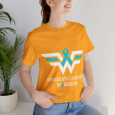 Ovarian Cancer Warrior Short Sleeve Tee