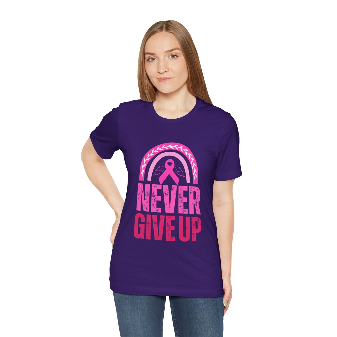 Never Give Up Short Sleeve Tee