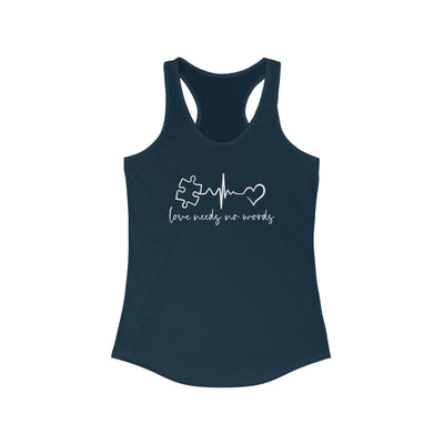 Love needs Racerback Tank