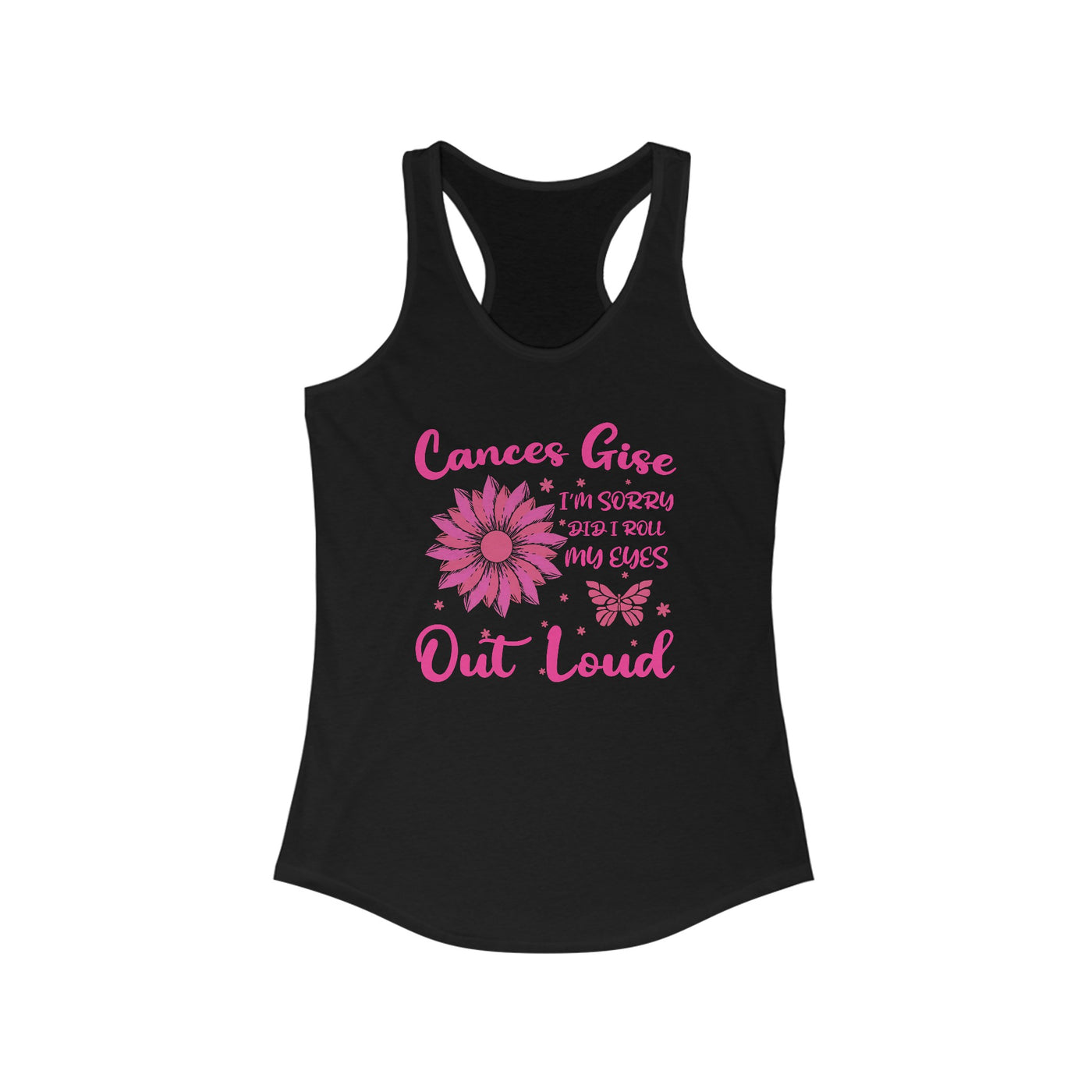 Out Loud Racerback Tank