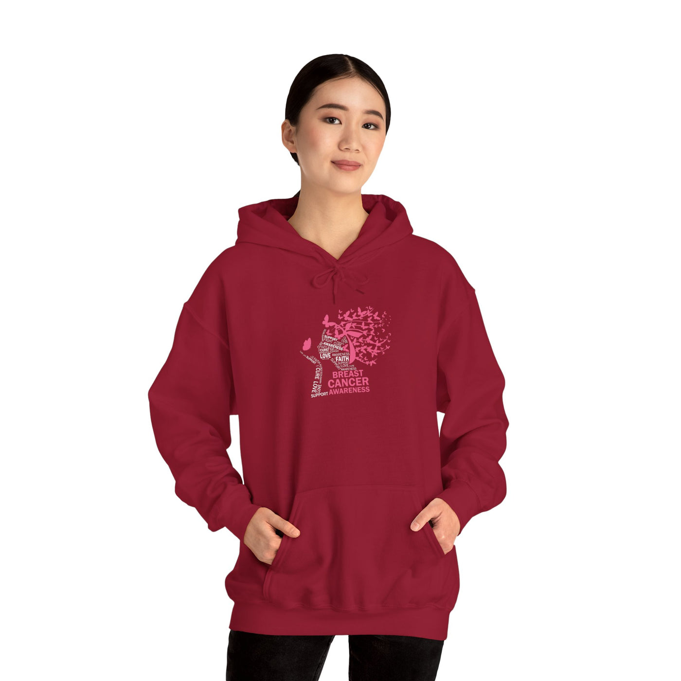 BREAST CANCER AWARENESS Hooded Sweatshirt