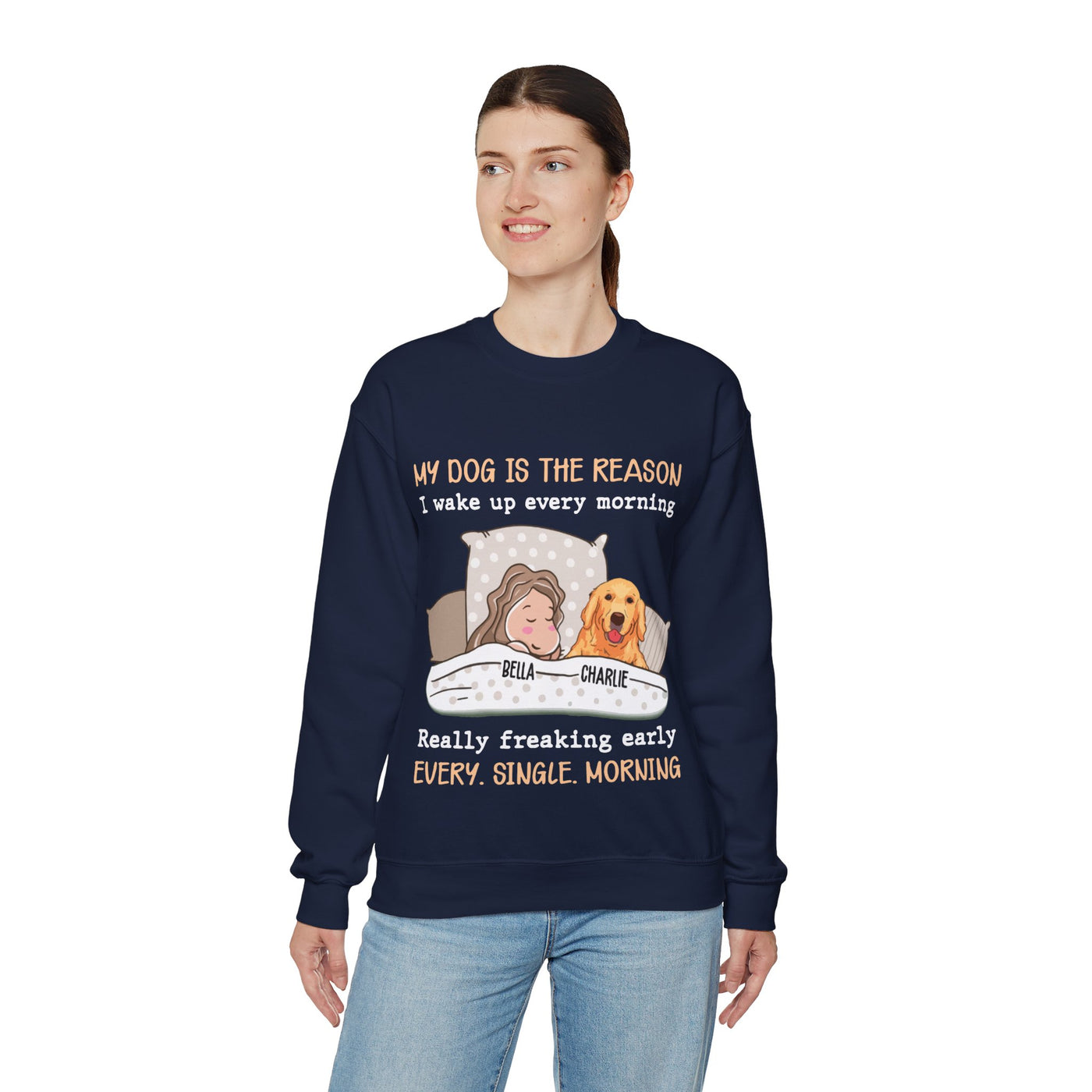 Bella & Charlie Crewneck Sweatshirt