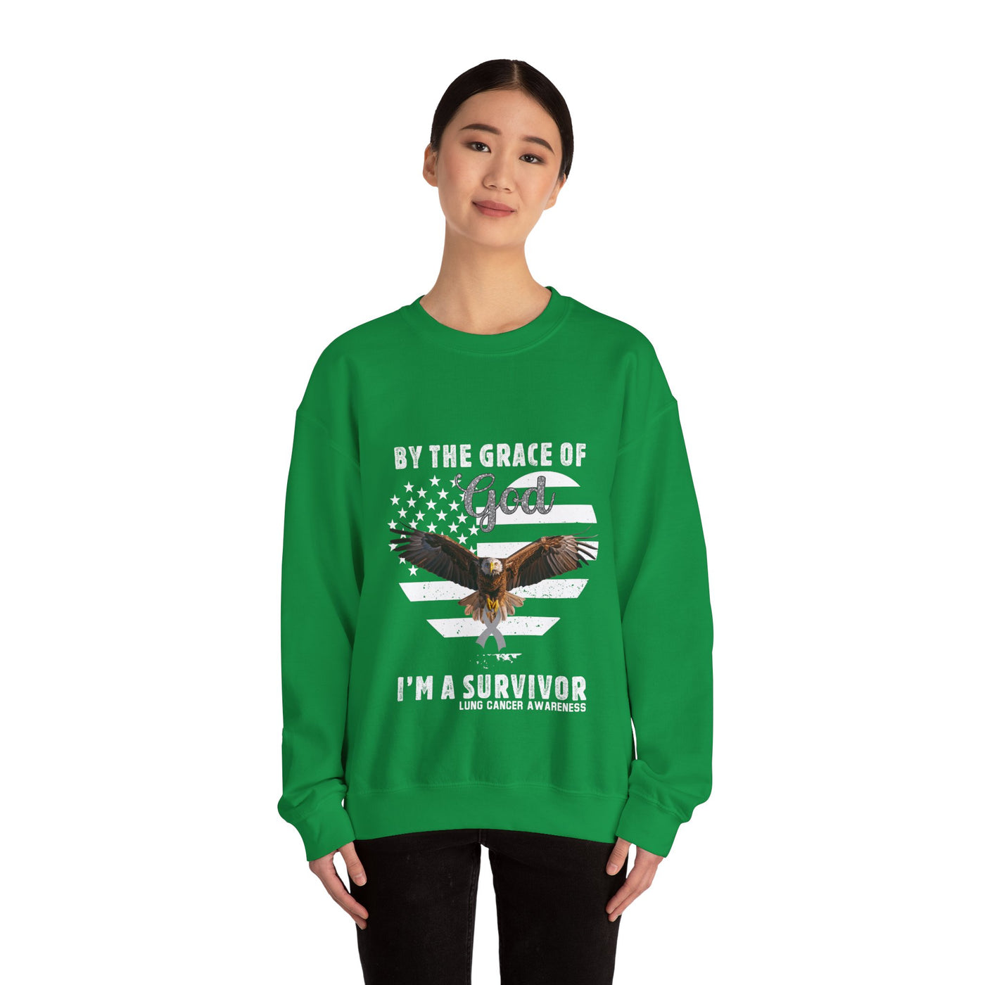 By The Grace Of God Crewneck Sweatshirt