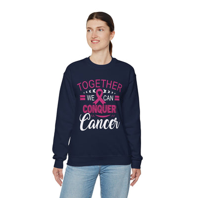 We Can Conquer Short Crewneck Sweatshirt