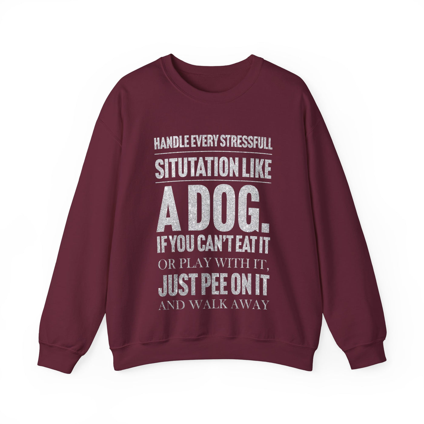 Handle every stressfull Crewneck Sweatshirt