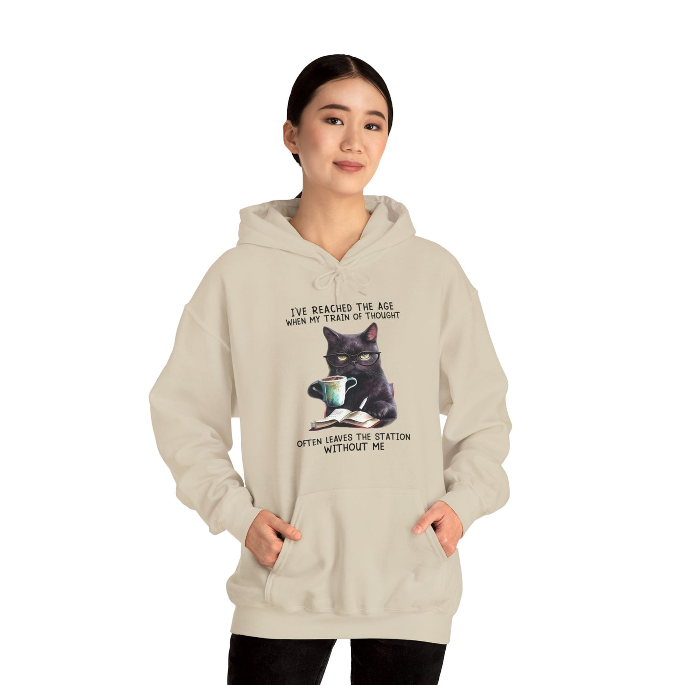 Train of thought Hooded Sweatshirt