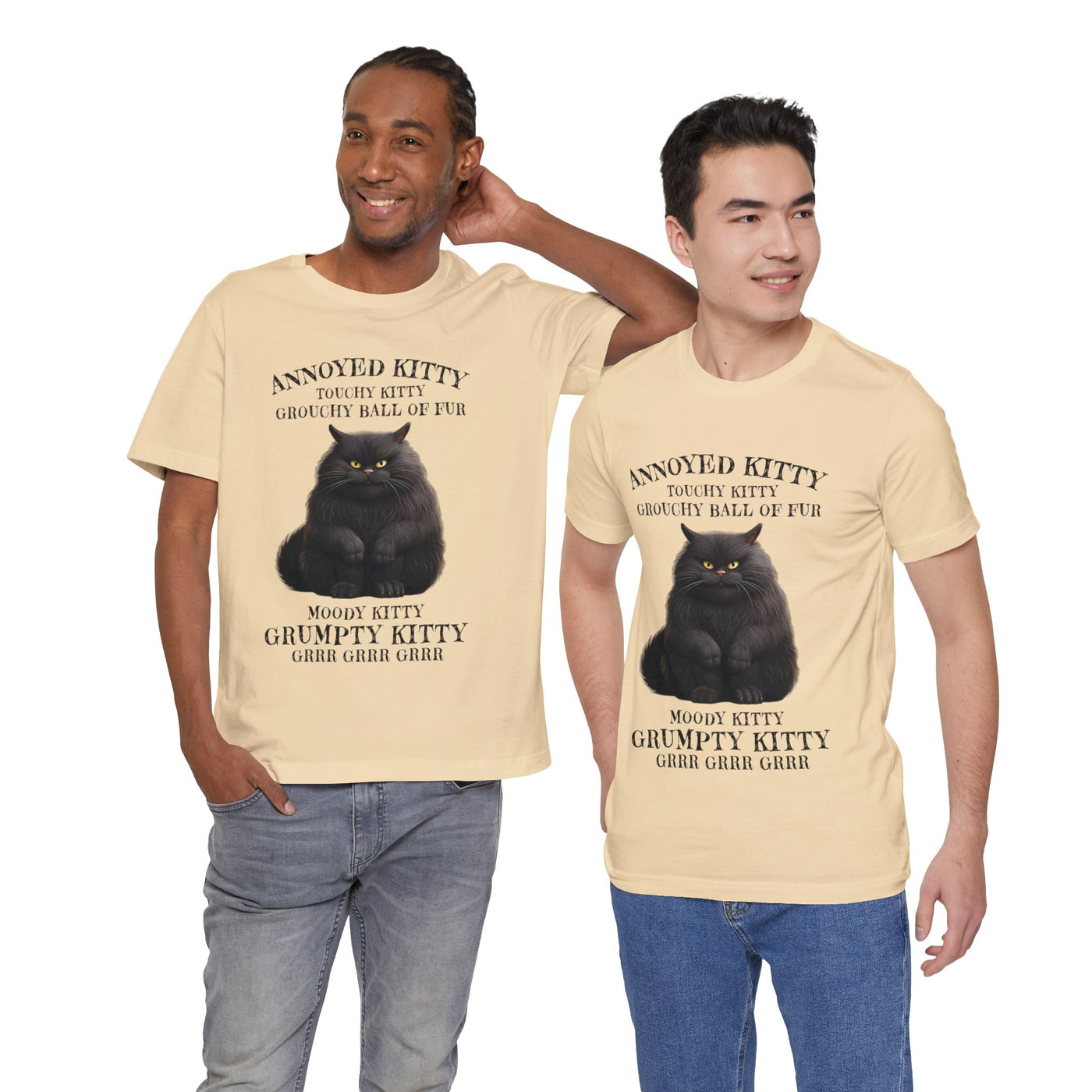 Annoyed Kitty Short Sleeve Tee