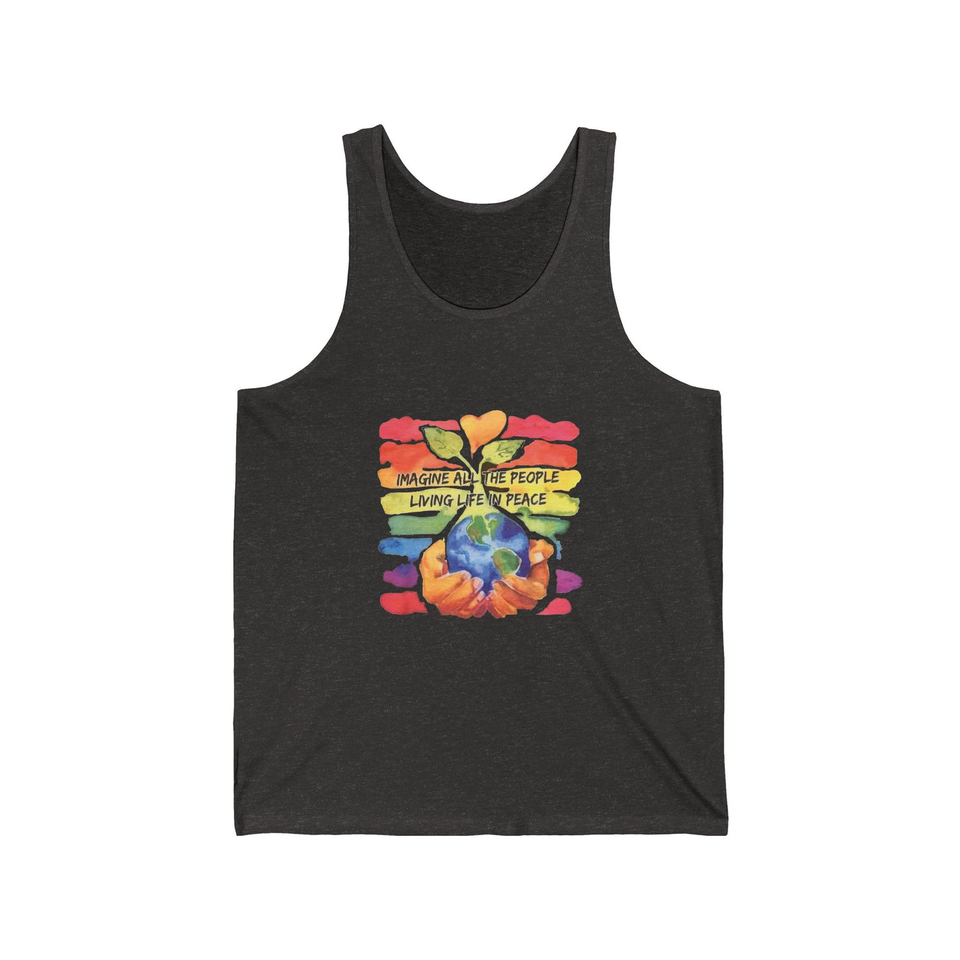 People living life in peace Jersey Tank