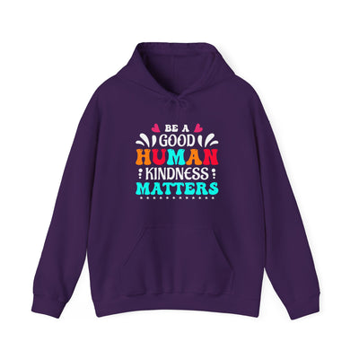 Be a good human Hooded Sweatshirt