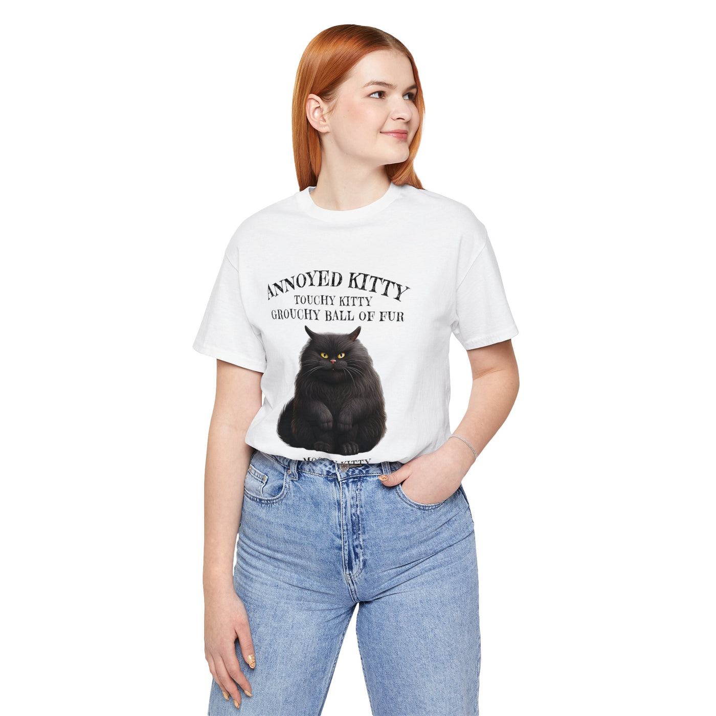 Annoyed Kitty Short Sleeve Tee