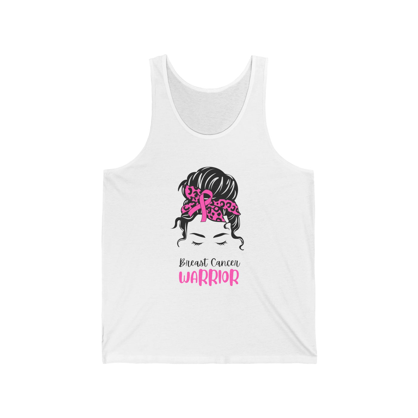 Breast Cancer Warrior Jersey Tank