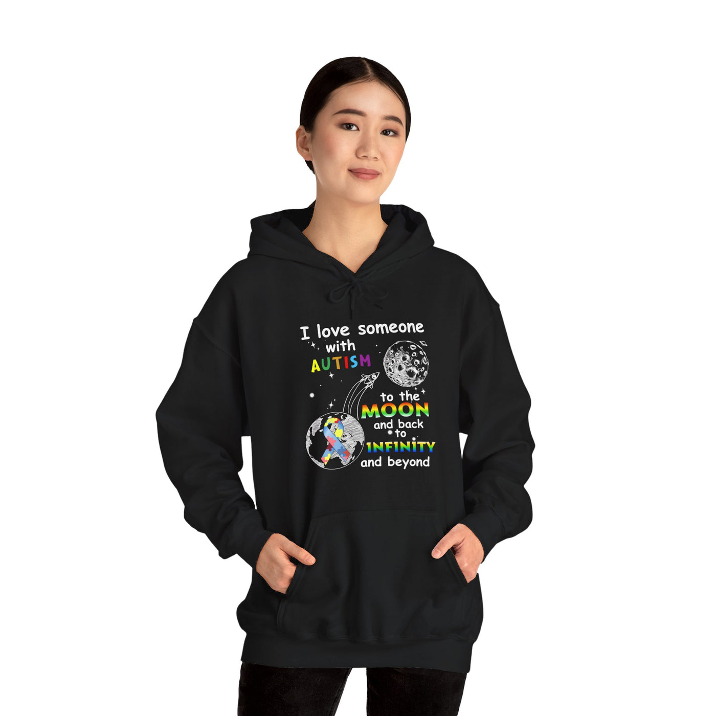 I-love-someone Hooded Sweatshirt