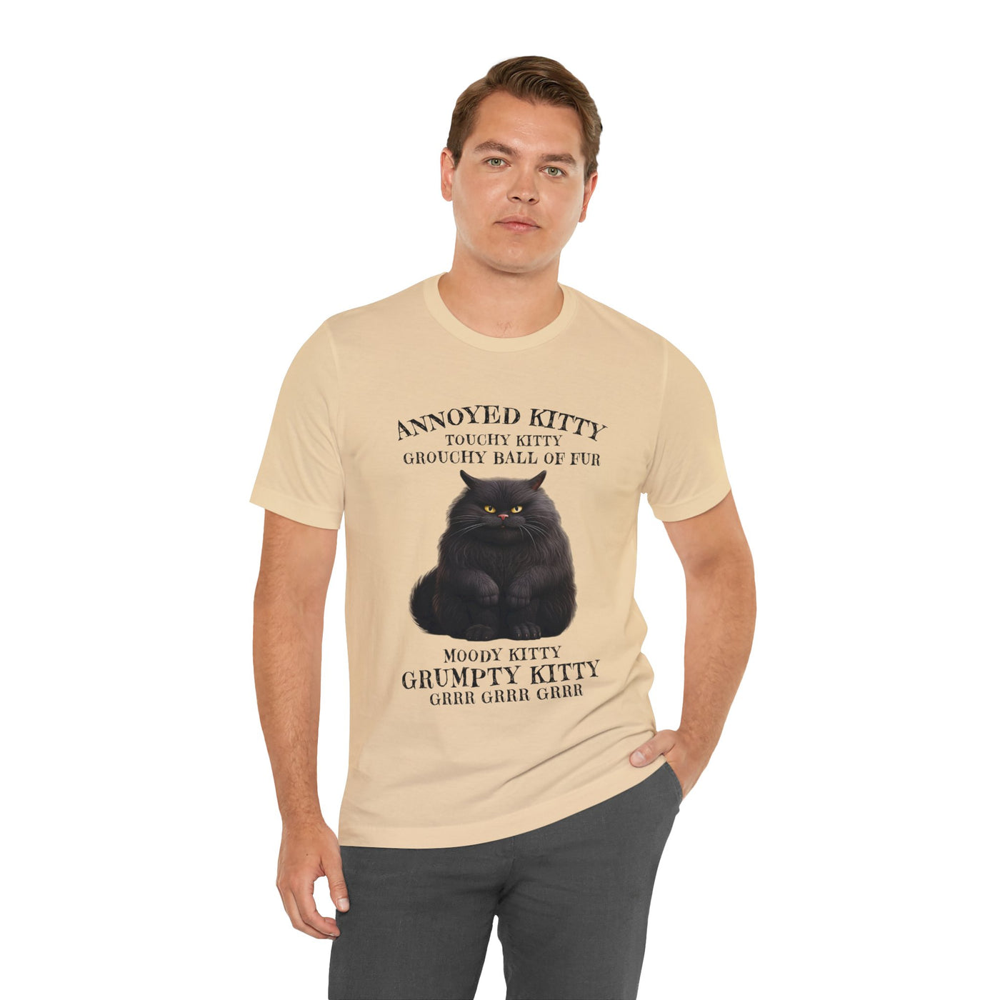 Annoyed Kitty Short Sleeve Tee