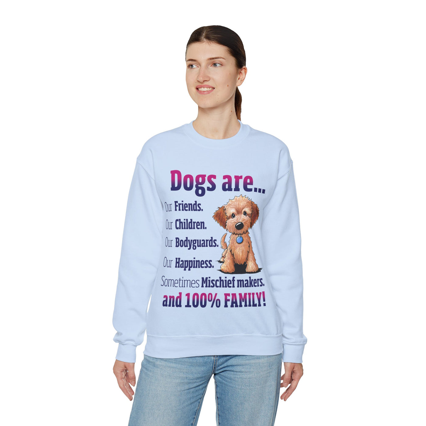 Dogs are Our Friends Crewneck Sweatshirt