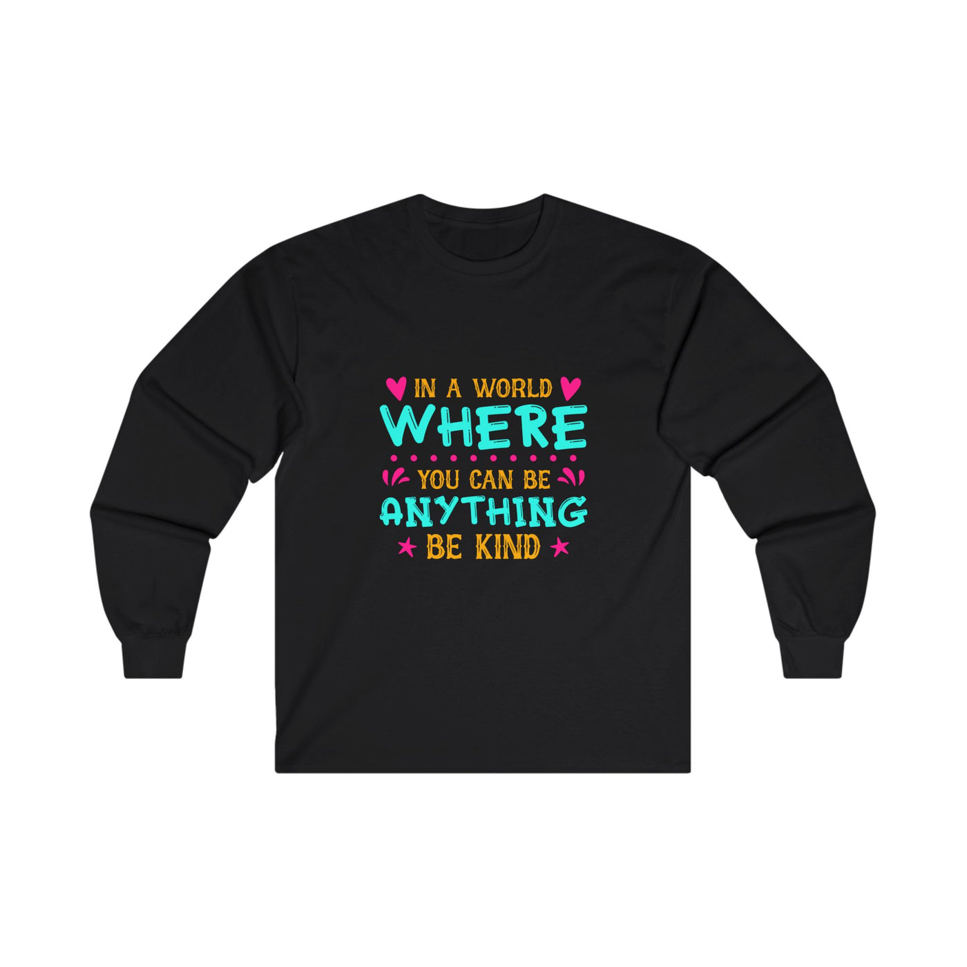 IN A WORLD Cotton Long Sleeve Tee