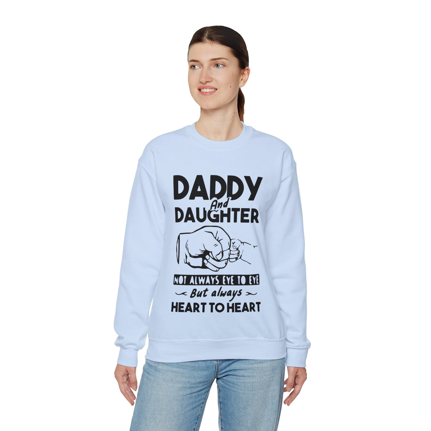 Daddy and Daughter Crewneck Sweatshirt