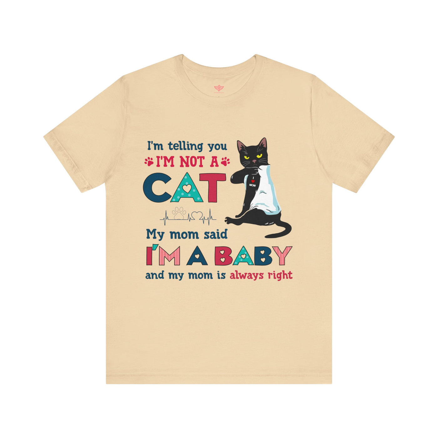 Cat Baby Short Sleeve Tee