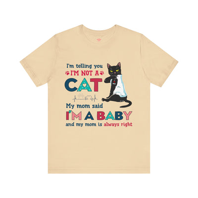 Cat Baby Short Sleeve Tee