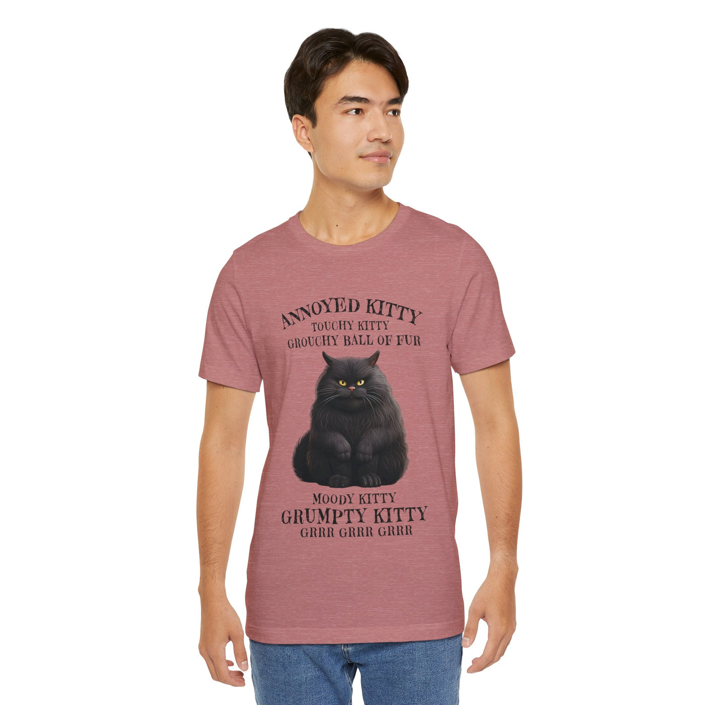 Annoyed Kitty Short Sleeve Tee