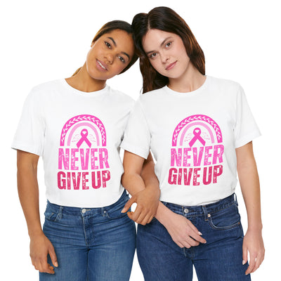 Never Give Up Short Sleeve Tee