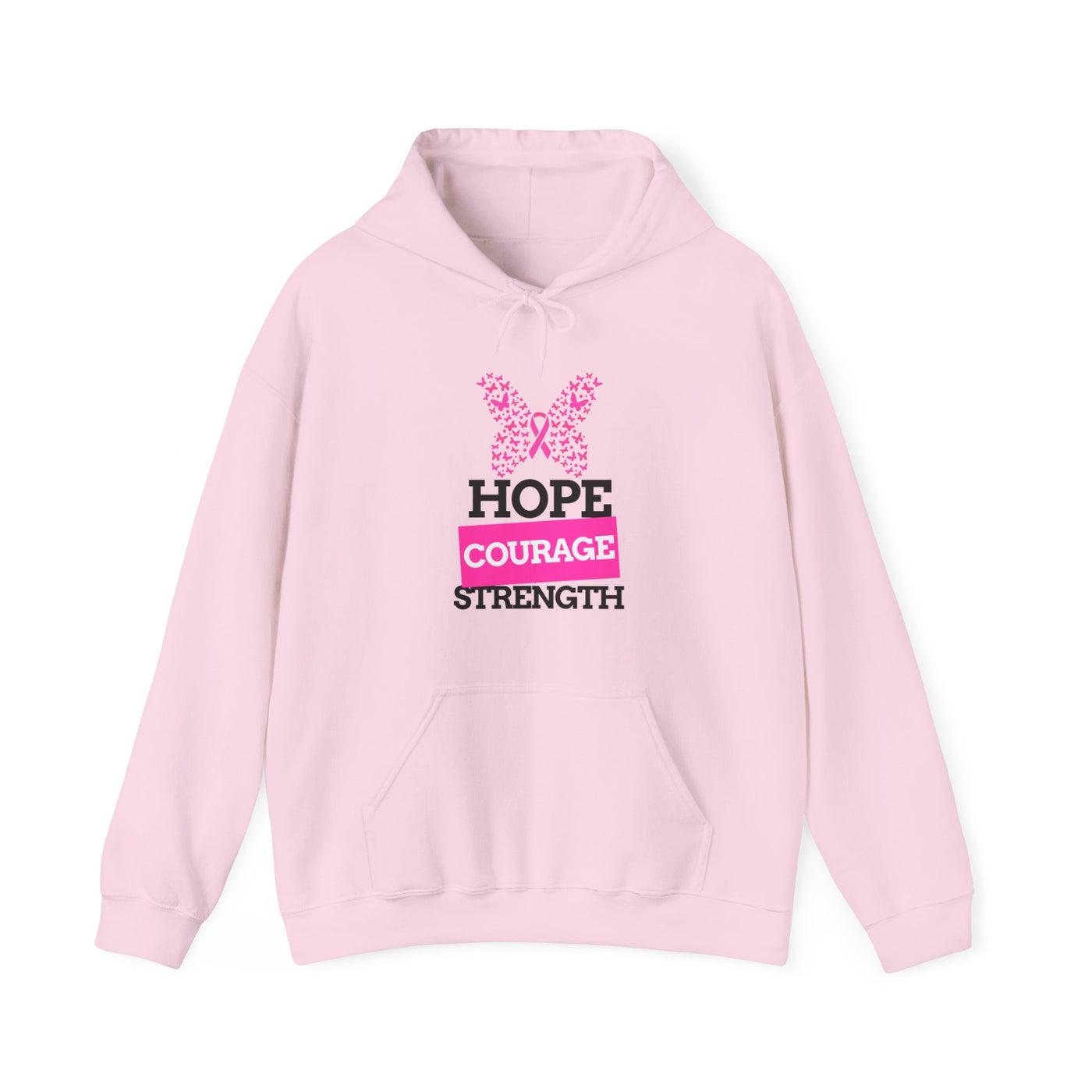 Hope.Courage.Strength Hooded Sweatshirt