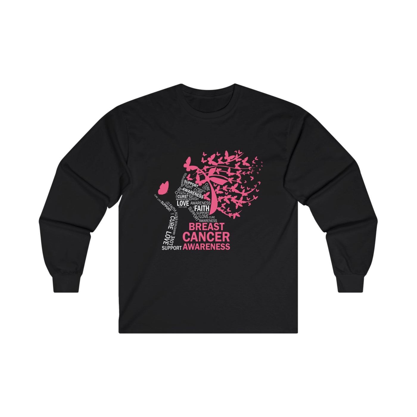 BREAST CANCER AWARENESS Long Sleeve Tee