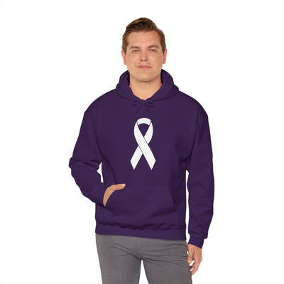 Courage Ribbon Hooded Sweatshirt