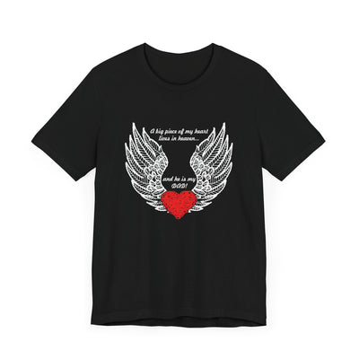 He is my dad Short Sleeve Tee