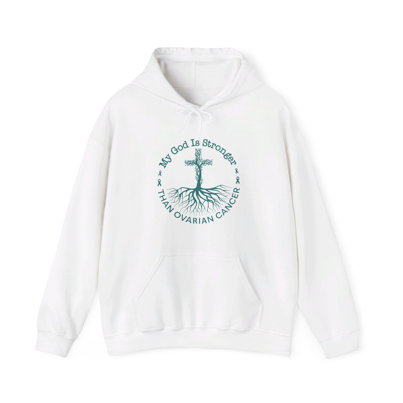 My God Is Stronger Hooded Sweatshirt