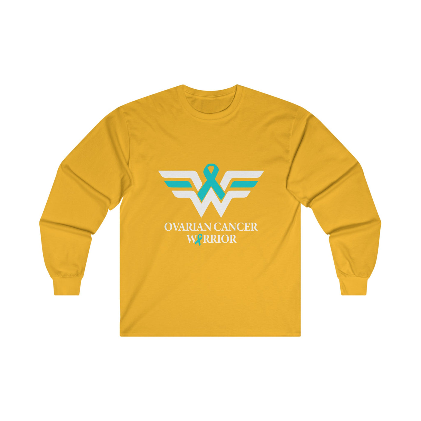 Ovarian Cancer Warrior Long Sleeve Tee