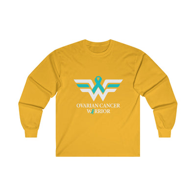 Ovarian Cancer Warrior Long Sleeve Tee