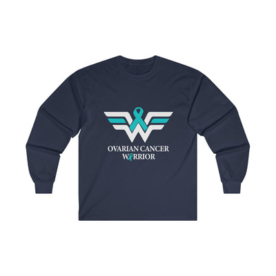 Ovarian Cancer Warrior Long Sleeve Tee