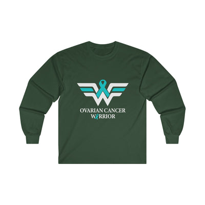 Ovarian Cancer Warrior Long Sleeve Tee