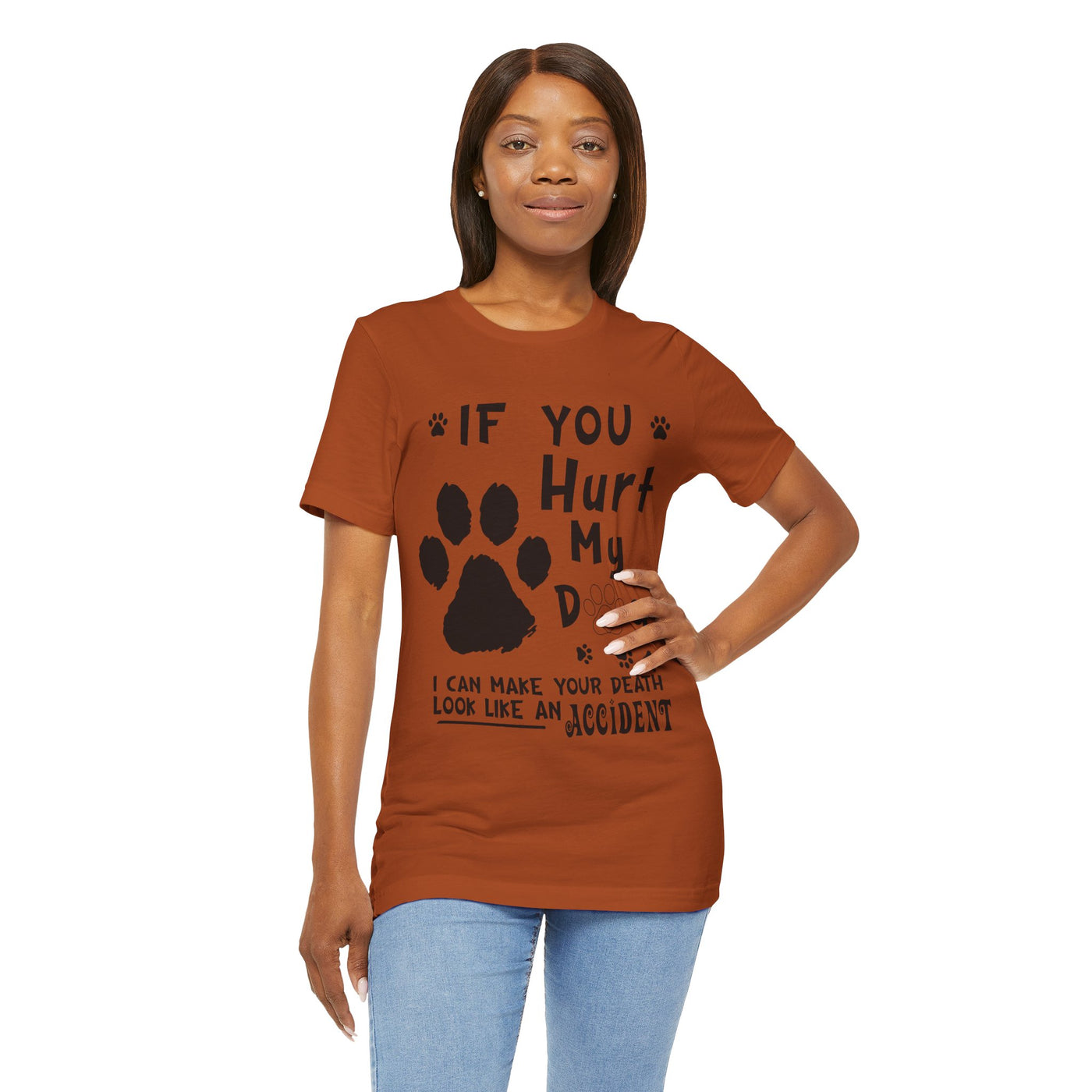 If You Hurt My Dog Short Sleeve Tee