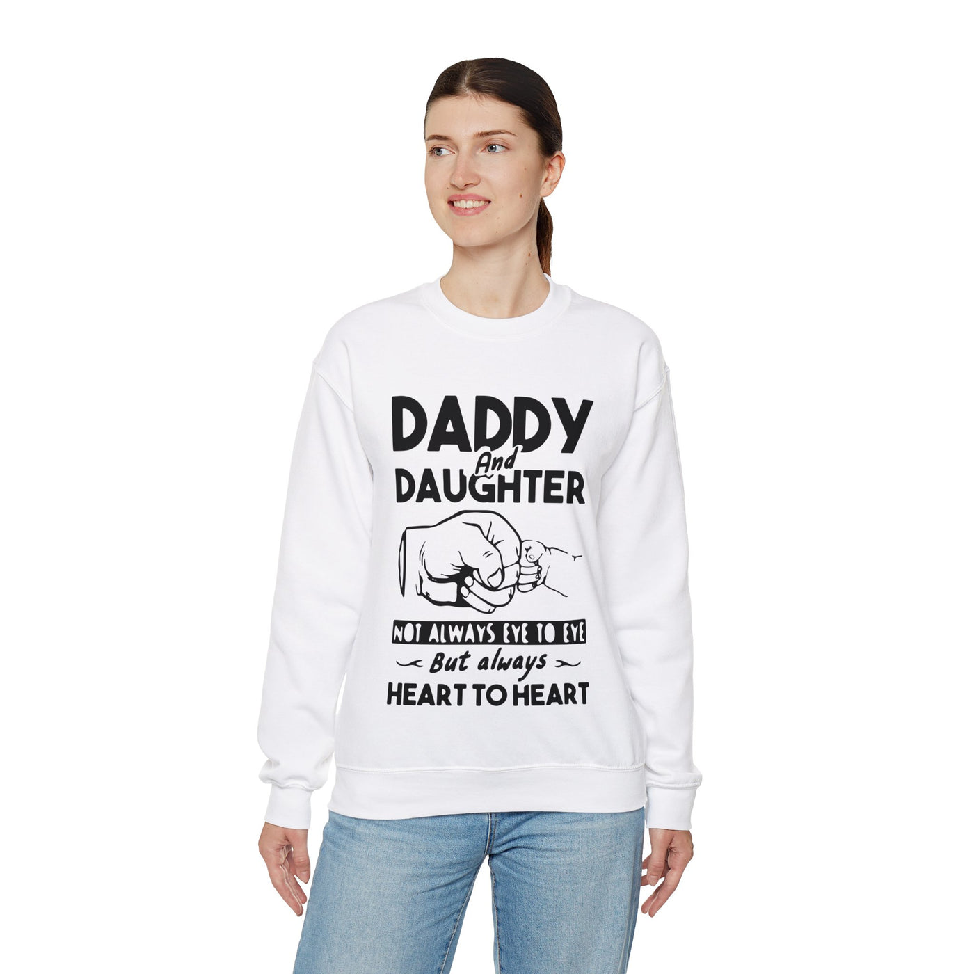 Daddy and Daughter Crewneck Sweatshirt