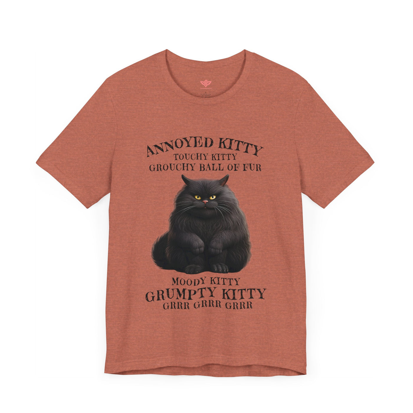 Annoyed Kitty Short Sleeve Tee