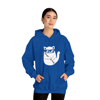 Cat flute Hooded Sweatshirt