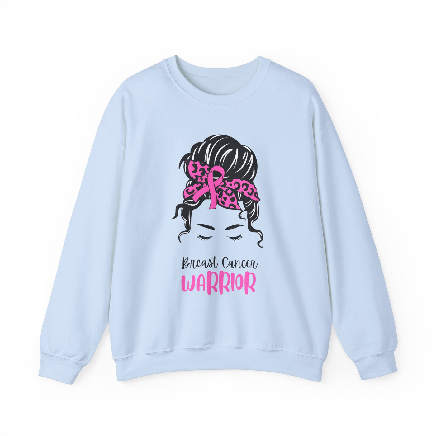 Breast Cancer Warrior Crewneck Sweatshirt